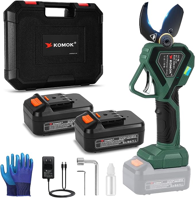 komok sécateur électrique sans fil 42mm